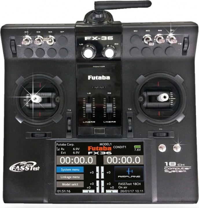 Image du produit Futaba FX-36 + R7208SB 2.4GHz FASSTest