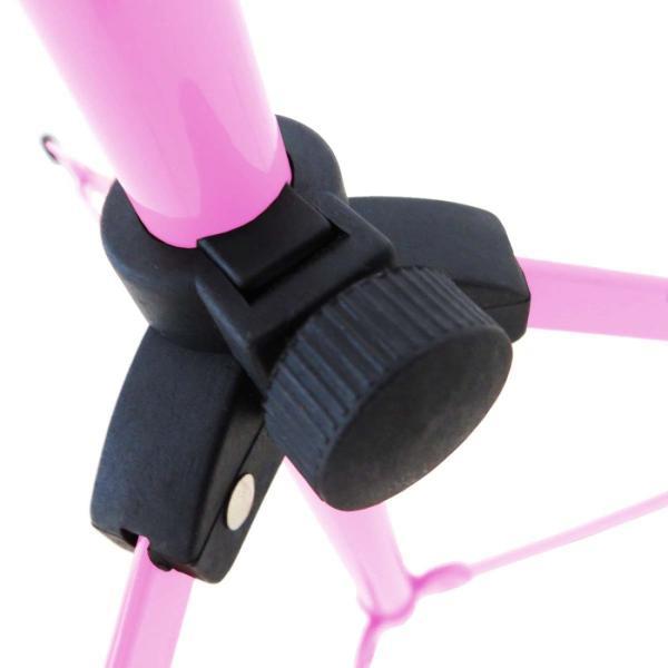 Produktbild keepdrum MUS2PK Notenpult Pink mit 4 Notenklammern