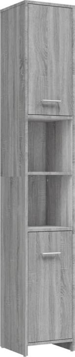 Immagine prodotto VidaXL Badmöbel Set Badezimmermöbel Set Badezimmerschrank 4 tlg. Grau Sonoma