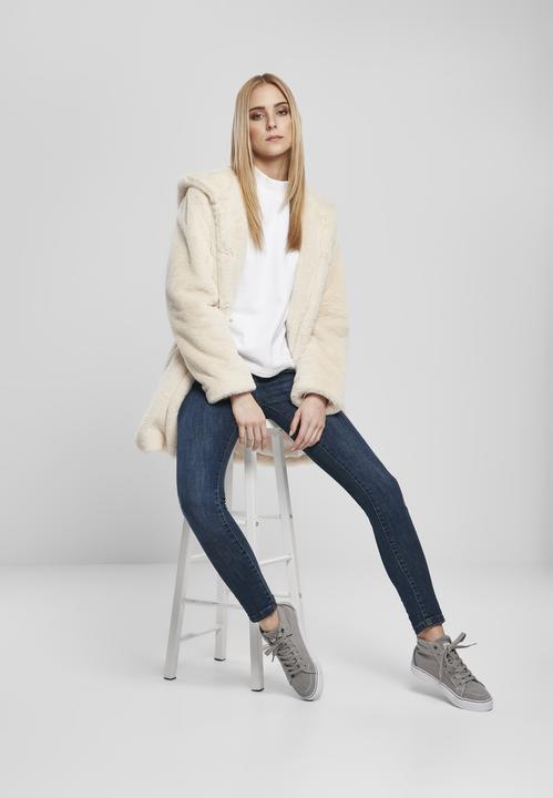 Actual product image Urban Classics Ladies Hooded Teddy Coat (L)