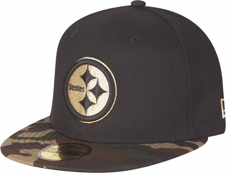 Produktbild New Era 59Fifty Gold Pittsburgh Steelers (6 7/8)
