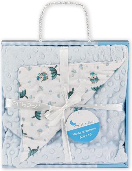 Interbaby Bulle Couverture - Bleu