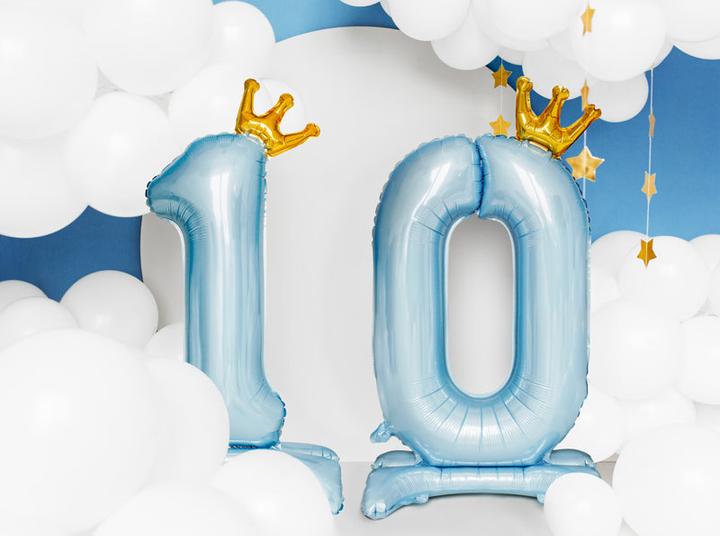 Actual product image Partydeco Number 2 (1 x)
