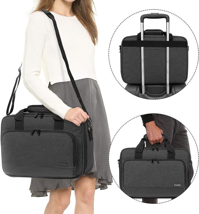Produktbild Luxja Beamer Tasche, Schwarz (Beamer Tragtasche)
