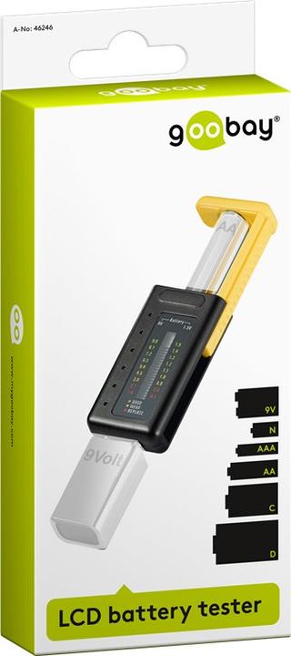Produktbild Goobay LCD Batterietester