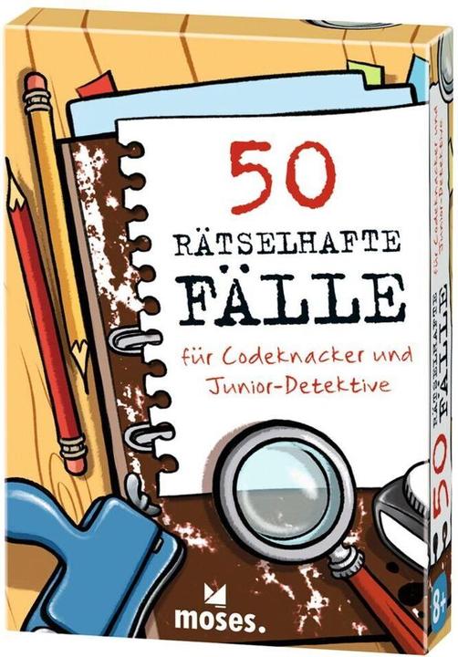 Produktbild 50 rätselhafte Fälle für Codeknacker und Junior-Detektive (Deutsch)