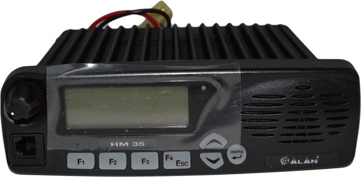 Actual product image Midland VHF taxi radio Alan HM135 without microphone, with 5 tones for TAXI, 135-174 MHz Code G934