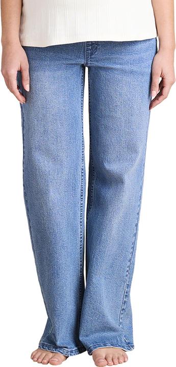Envie de Fraise Weite Umstandsjeans mit Seamless-Einsatz, mit Recycling-Baumwolle
