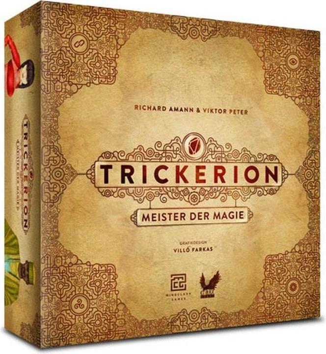 Actual product image Corax Games 1018082 - Trickerion - Master of Magic, board game for 2 - 4 players, ages 15+ (DE edition) (German)