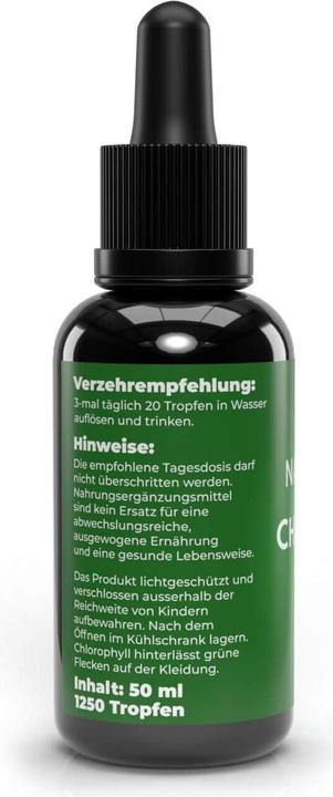 Immagine prodotto VeLife Chlorophyll Tropfen (1 Pezzo/i, Goccia, 128 g)