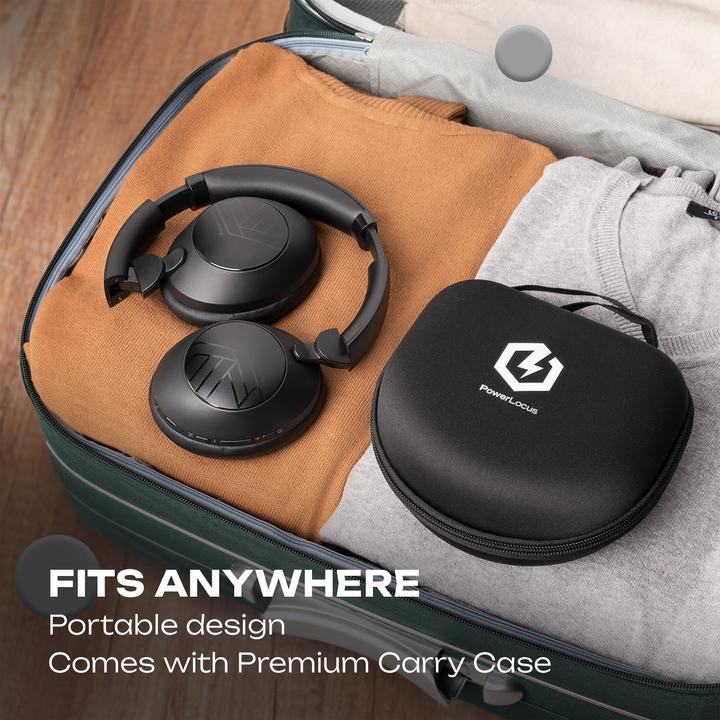 Produktbild PowerLocus Orion Over Ear Bluetooth-Kopfhörer (70 h)