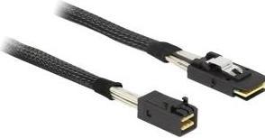 Actual product image Delock Cable Mini SAS HD x 4 SFF 8643 male > Mini SAS x 4 36 pin SFF 8087 male