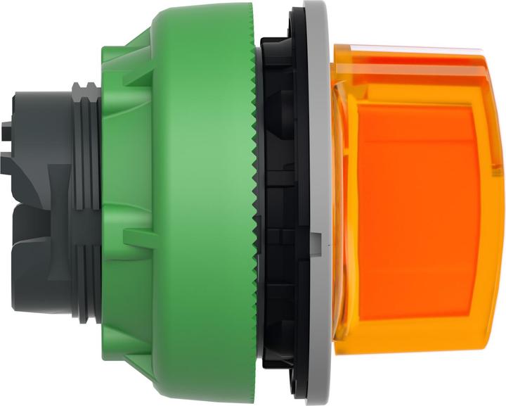 Actual product image Schneider Electric Illuminated selector switch, front, plastic, ZB5FK1353C0