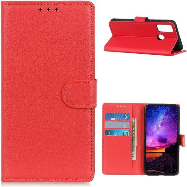 Produktbild MU Classic Litchi Leder Bookcover Series (OnePlus Nord N10 5G)