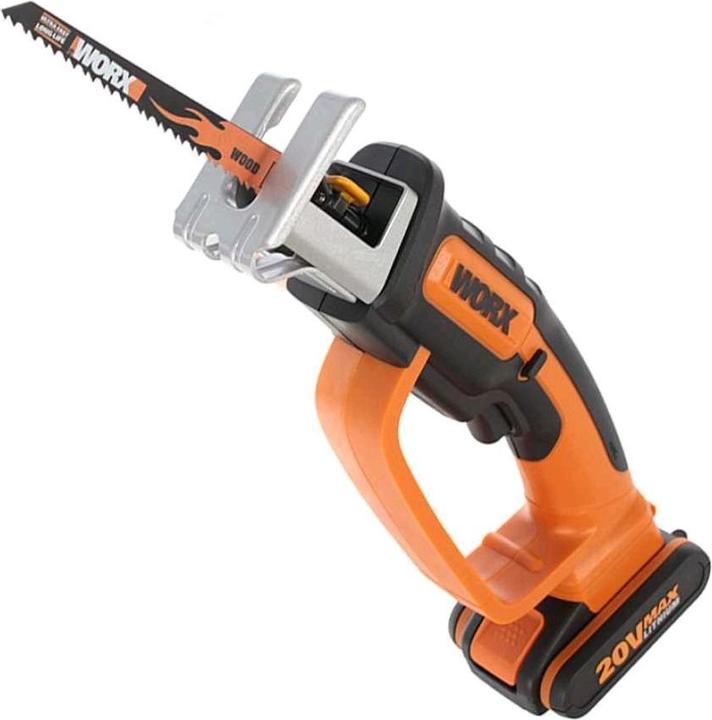 Worx Handsäge mit Akku20V, 2Ah LiIon (Akkuheckenschere)