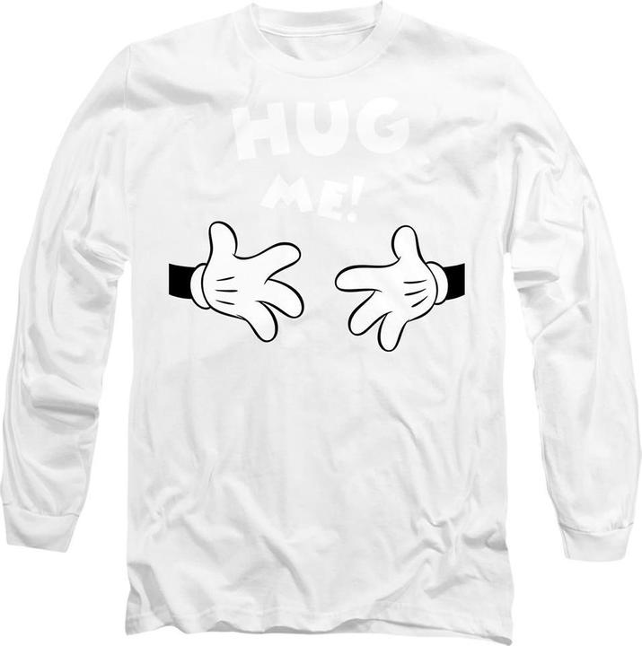 Actual product image Disney Unisex Adult Hug Me Mickey Mouse Valentine's Day T-Shirt (XL)