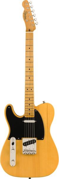 Image du produit Squier Classic Vibe 50s Telecaster Butterscotch Blonde LH MN (Guitare électrique, Manche : Maple, Corps : Pine, Touche : Maple)