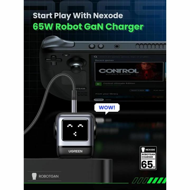 Actual product image Ugreen Nexode RG (65 W)