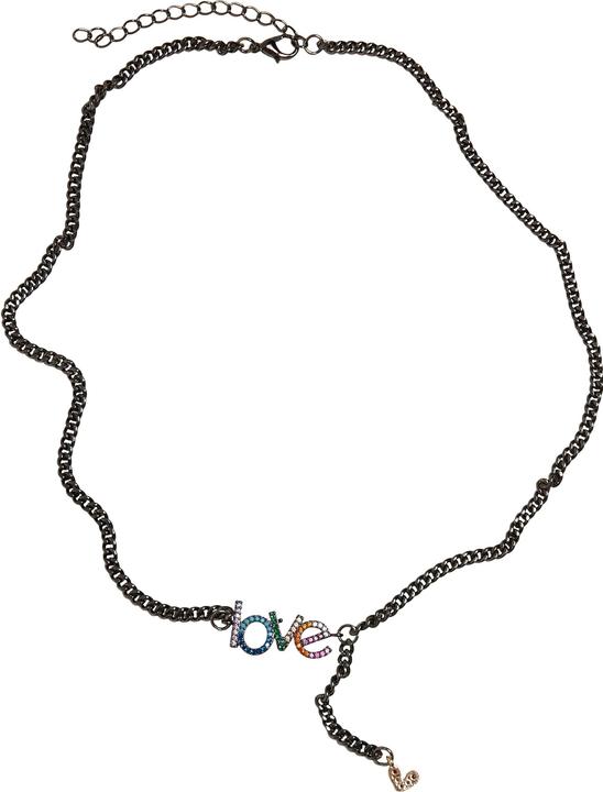 Urban Classics Love Necklace (100% Baumwolle)