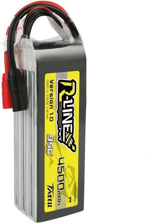 Image du produit Gens Ace LiPo Pack Tattu 4500mAh 22,2V 95C 6S1P(XT90) (22.20 V, 4500 mAh)