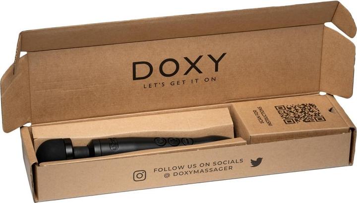 Actual product image Doxy 3 USB-C Wand Vibrator - Black