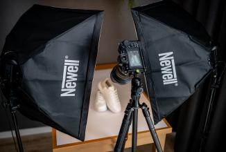 Produktbild Newell Sparkle LED-Beleuchtungsset für Produktfotografie