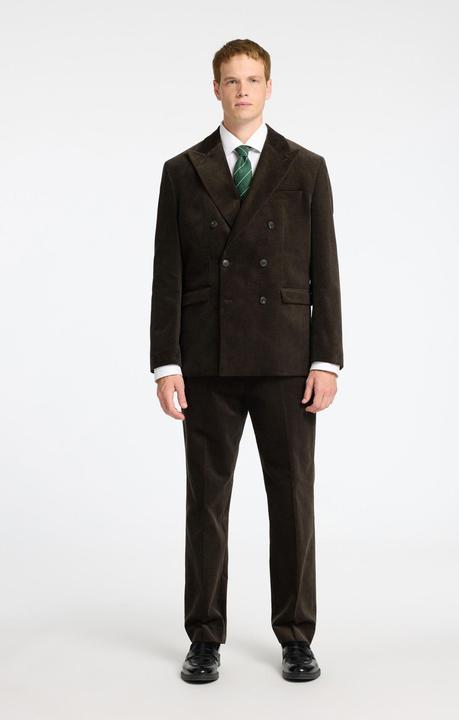 Image du produit Selected Homme Regular Fit Blazer à double boutonnage en velours côtelé (50)