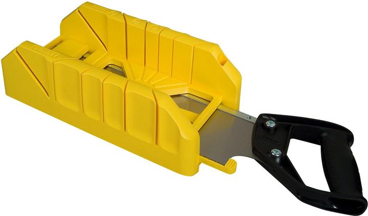 Produktbild Stanley Gehrungslade Kunststoff mit Rückensäge