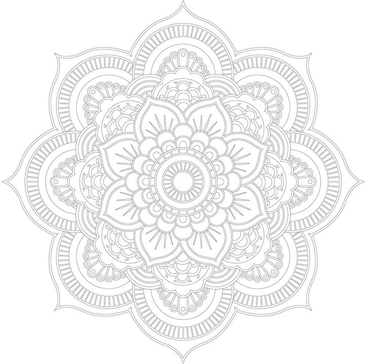 Produktbild Achtsam & Kreativ. Mandalas