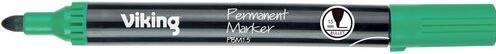 Viking Permanentmarker PBM1.5 Rundspitze Grün (Green, 1.50 mm, 1 x)
