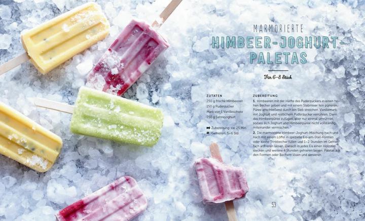 Actual product image Bestes Eis selbst gemacht - Die besten Rezepte für Cremeeis, Fruchteis, Sorbets, Frozen Yogurt (German, Andreas Neubauer, 2021)