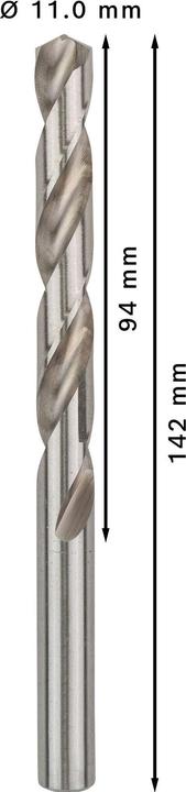 Immagine prodotto Bosch Professional Zubehör Trapano PRO Metal HSS-G, 11 x 94 x 142 mm (11 mm)