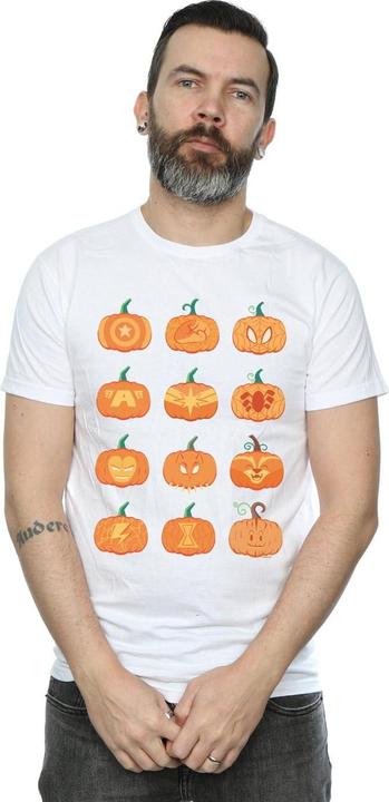 Immagine prodotto Avengers Halloween Pumpkin Maglietta Uomo (4XL)