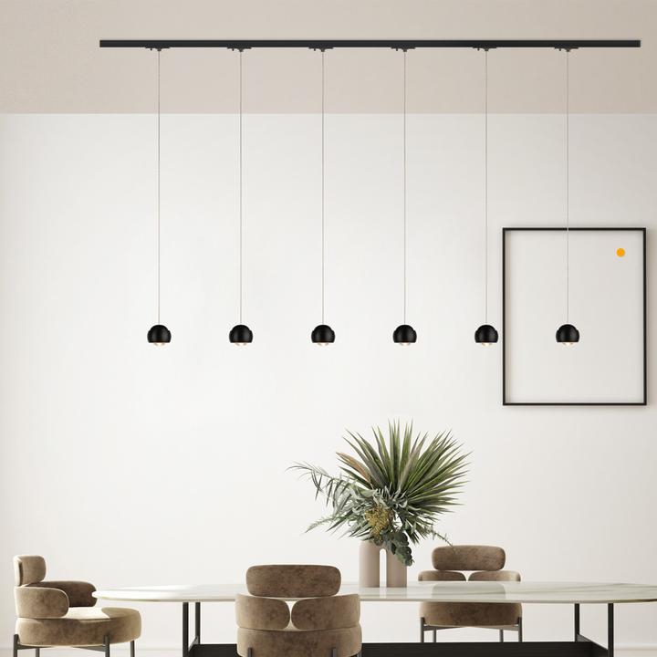 Image du produit s.luce Beam LED Suspension Système de rail monophasé 200cm (3000 lm)