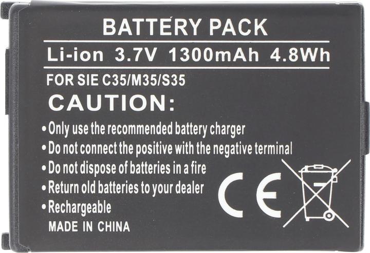 Actual product image Siemens Akku C35, M35, S35