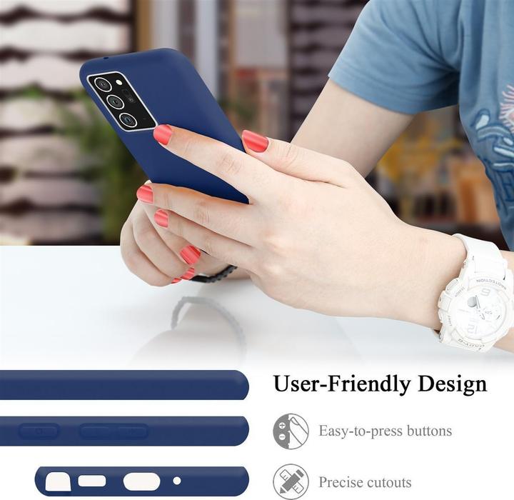 Actual product image Cadorabo TPU Liquid Silicone Case Cover (Samsung Galaxy Note 20+)