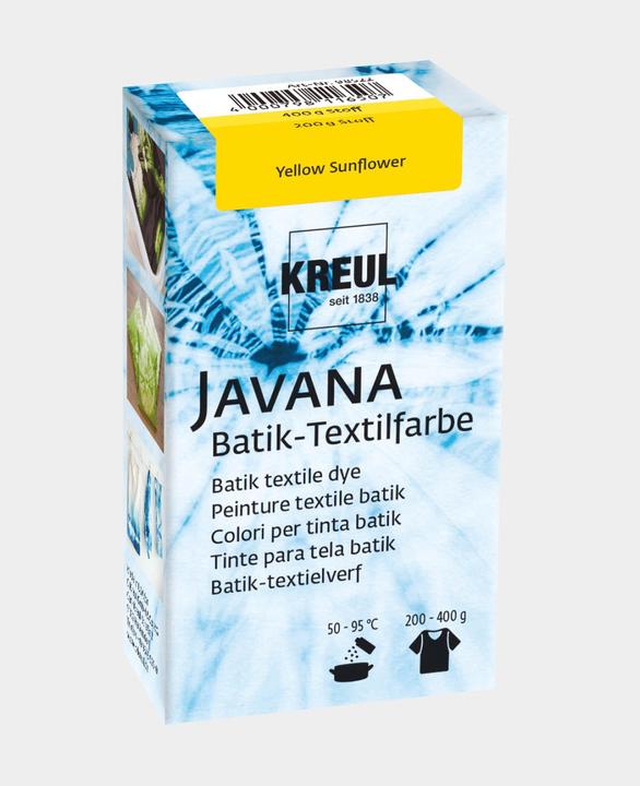 Image du produit Peinture texile batik jaune (Tournesol jaune)