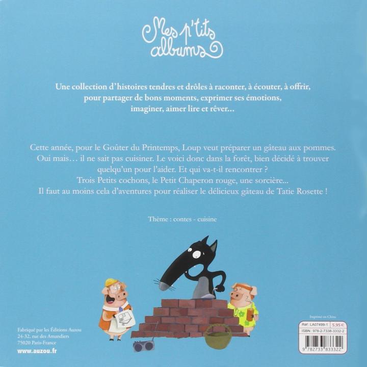 Image du produit Le loup qui découvrait le pays des contes (Français, Lallemand Orianne, Thuillier Eléonore, 2015)