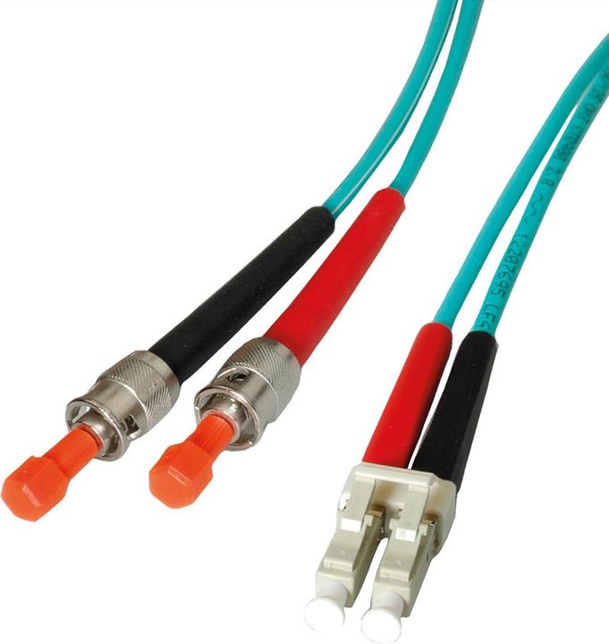 Actual product image Leoni FO patch cable OM3 (S/FTP, CAT6a, 10 m)
