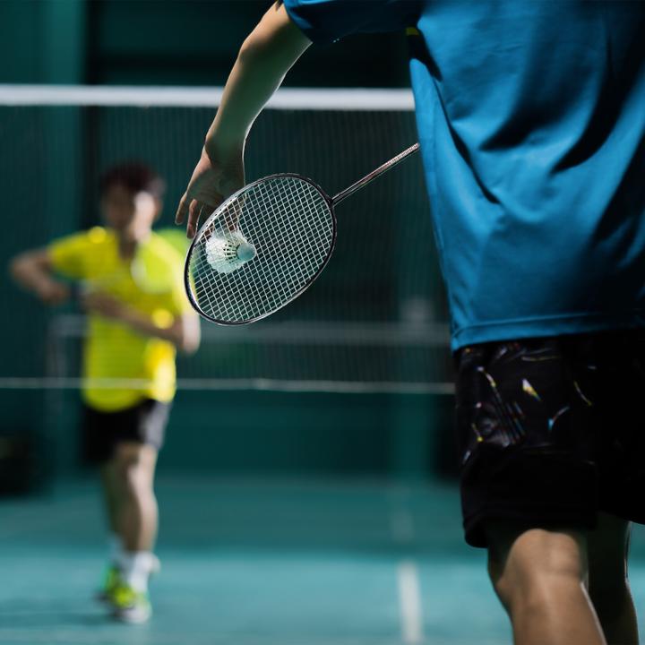 Actual product image Relaxdays Badminton set