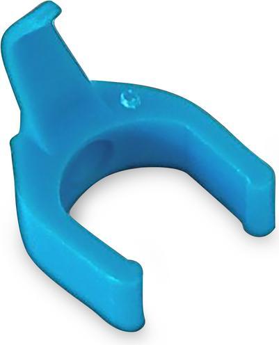 PatchSee Cable Clip couleur bleu clair, Set= (10 cm)