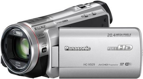 Panasonic HC-X929, FullHD, WiFi, 12xZoom, Silber (20.40 Mpx, 50p, 12 x)