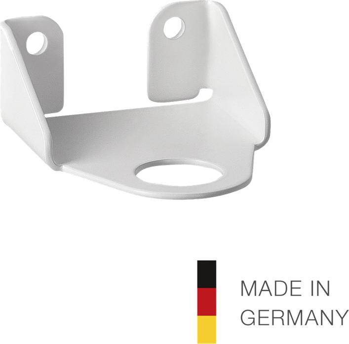 Actual product image K&M 80396 Holder disinfectant 25 mm white
