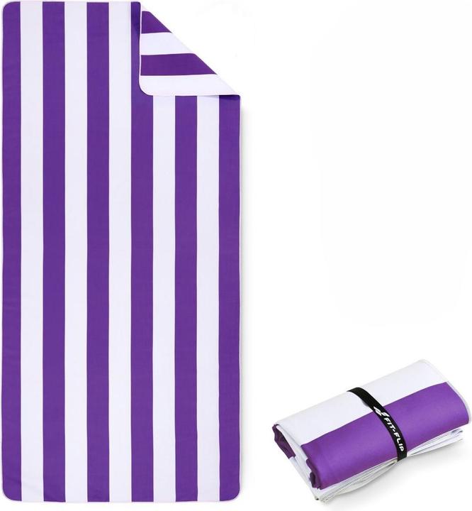 Actual product image Fit-Flip Strandtuch XXL Mikrofaser schnelltrocknendes Badetuch 200x90cm (200 x 90 cm)