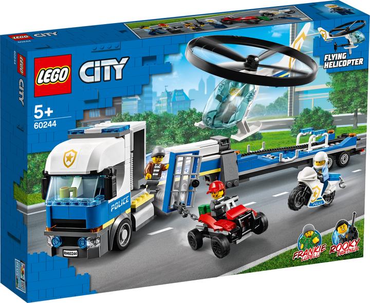 Actual product image LEGO Police helicopter transport (60244, LEGO City)
