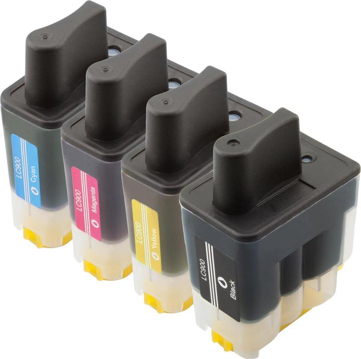 Produktbild Plutoos Brother LC-900 Patronen XXL kompatibel, 4er Farbset (M, Y, C, BK)