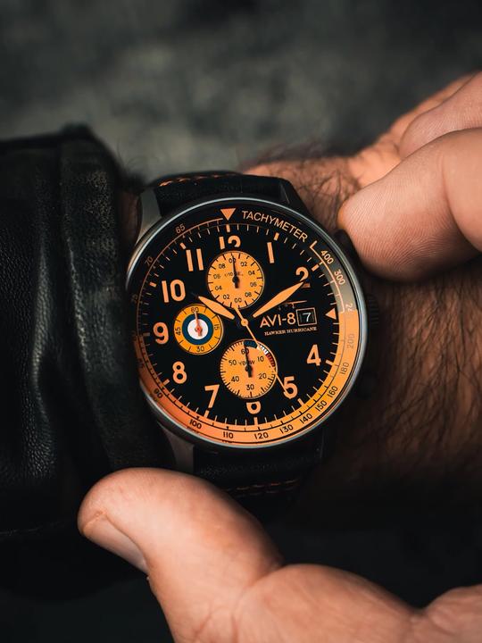 Produktbild AVI-8 AV-4011-0R Hawker Hurricane (Chronograph)