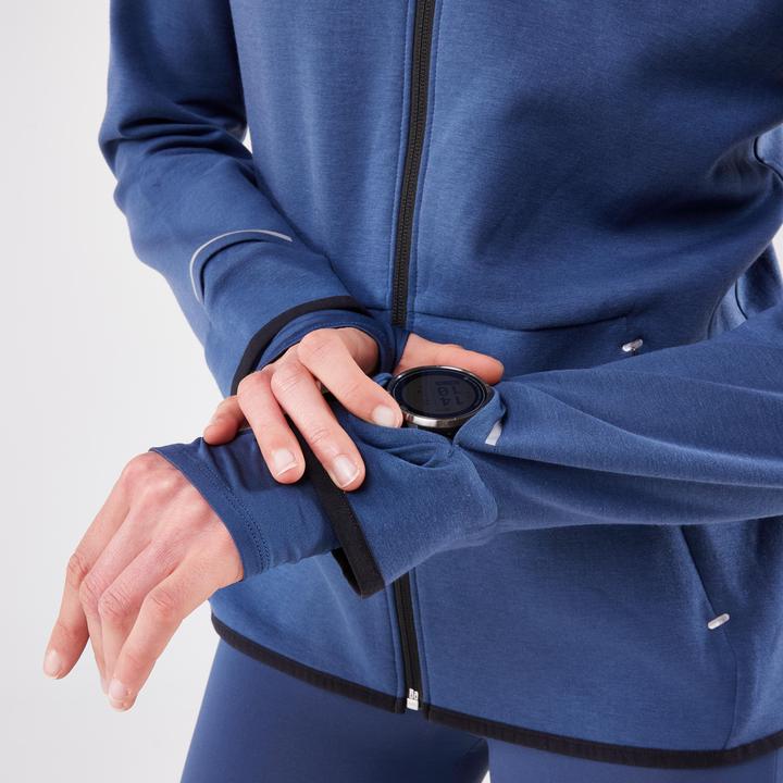 Produktbild Kiprun Laufjacke Damen warm - Run 500 Warm blau (XL)