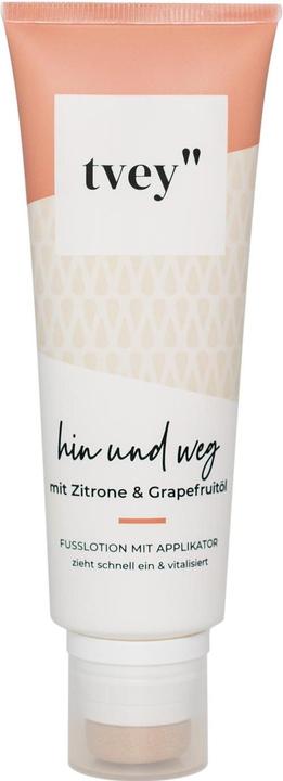 Produktbild Tvey Fusscrème hin und weg 75 ml (Fussdeodorant & -puder, 75 ml)