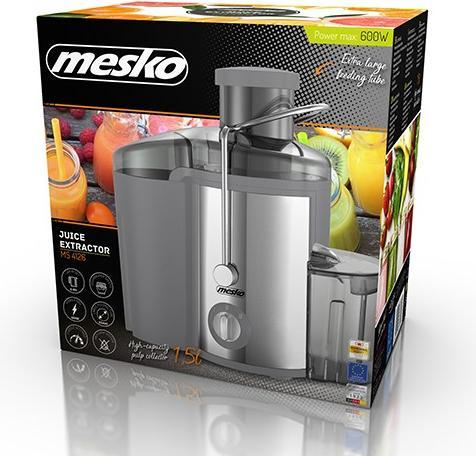 Immagine prodotto Mesko MS 4126 Spremiagrumi elettrico per pomodori Acciaio inox